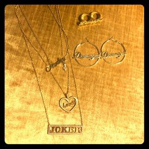 HARLEY QUINN officially licensed jewelry lot